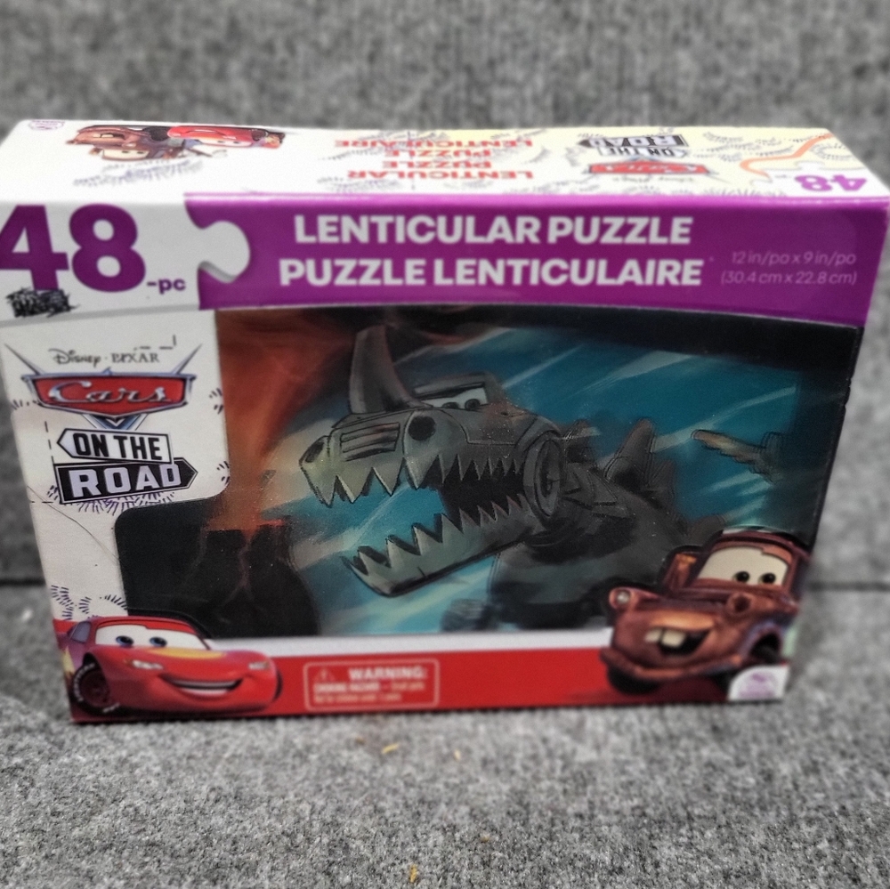Cars on the road Mater puzzel. New